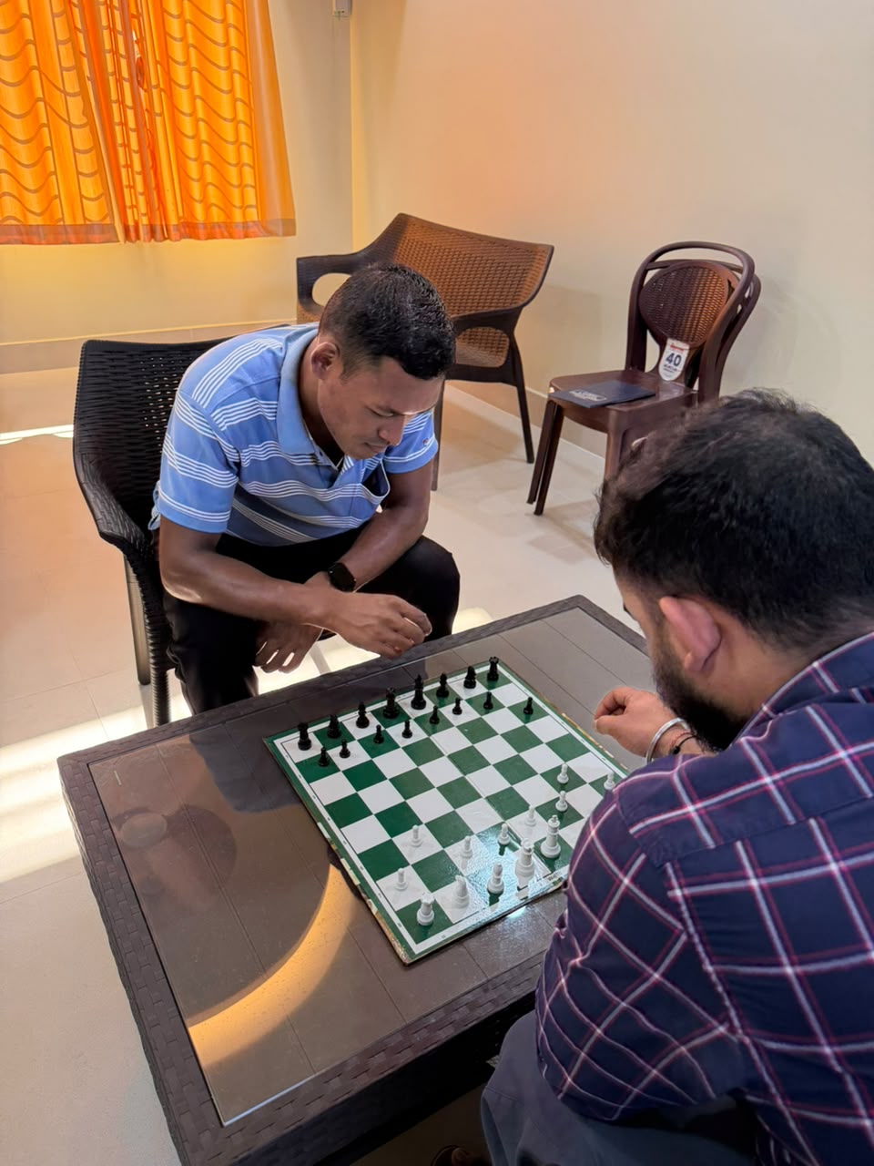 Indoor Chess Activity at AROHAN